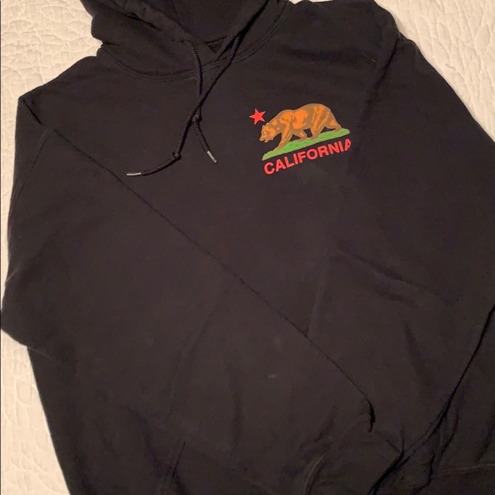 Like NEW Bowery CALIFORNIA REPUBLIC Hoodie Sz M